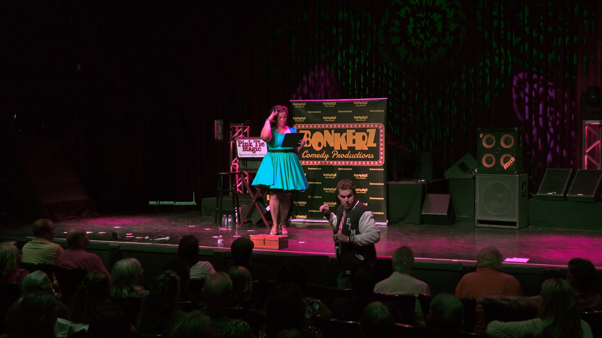 Pink Tie Magic at Bonkerz Comedy Club at Red Rock Resort in Las Vegas
