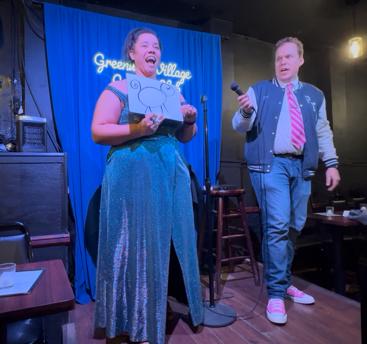 Pink Tie Magic at Greenwich Village Comedy Club