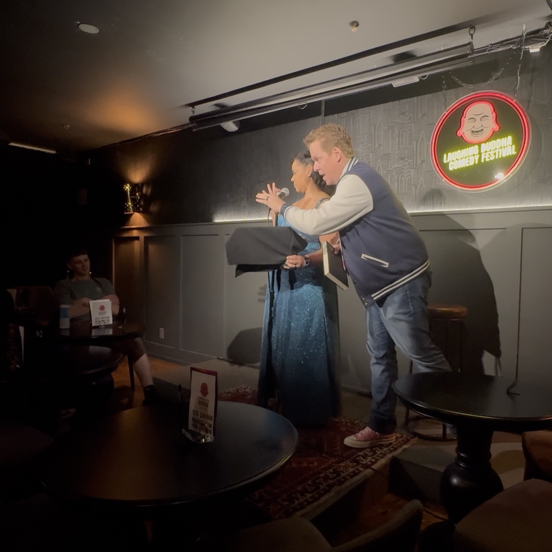 Pink Tie Magic at Laughing Buddha Comedy Club